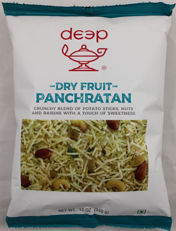 Wholesale Deep Dry Fruit Panchratan Snacks 12 OZ- Bulk