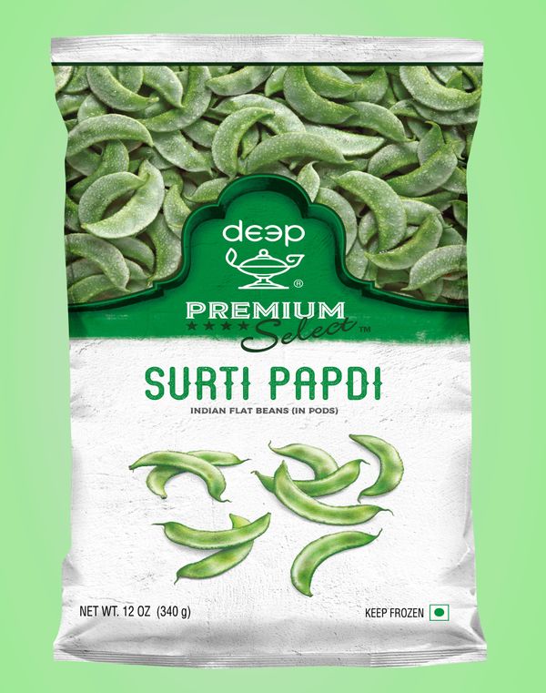 Deep Surati Whole Papdi Frozen 12 oz