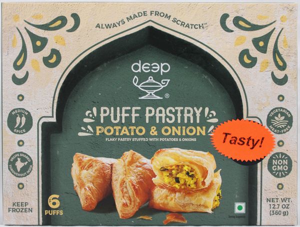 Deep Potato Onion Puff (6 pcs) 12.7 Oz
