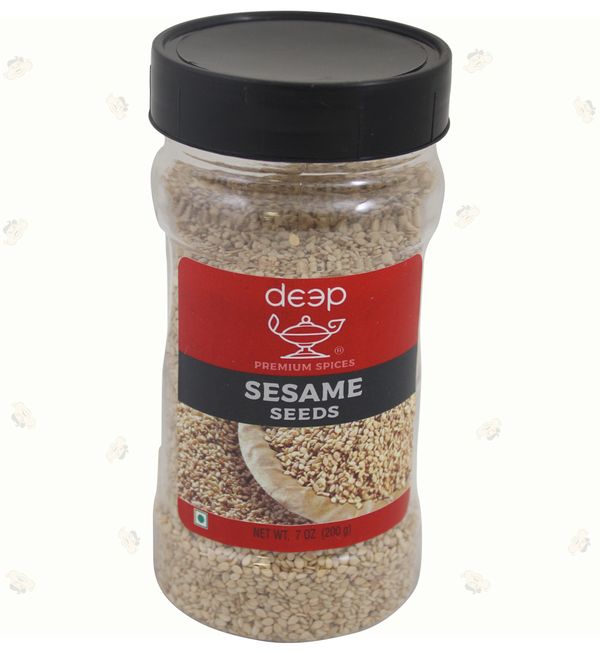 Wholesale Deep Sesame Seeds Natural (Bottle) 7 oz- Bulk