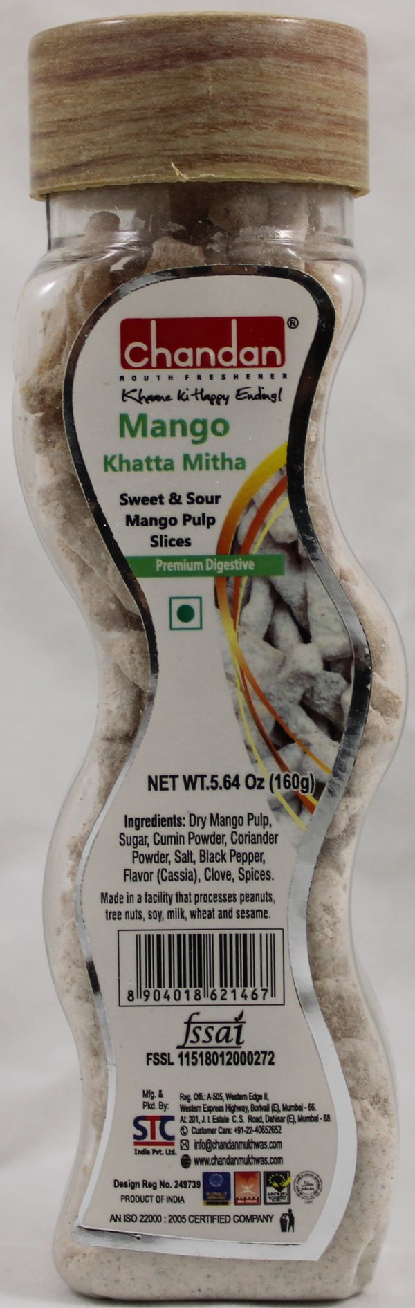 Chandan Mango Khatta Mitha 4.9 oz