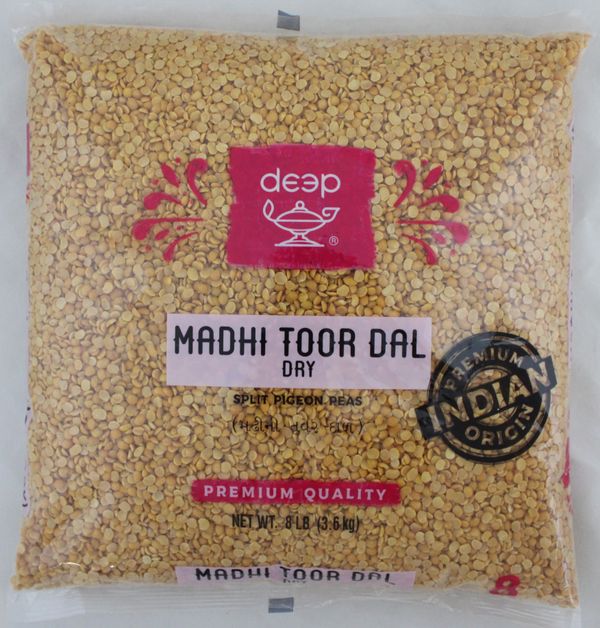 Deep Madhi Toor Dal Premium Indian Origin 8 lb