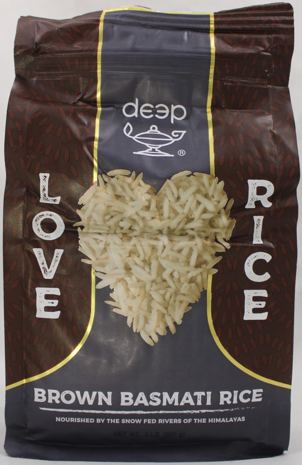 Wholesale Deep Brown Basmati Rice 2 lb- Bulk
