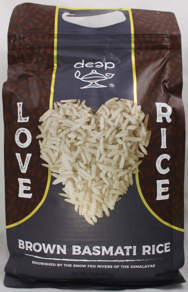 Wholesale Deep Brown Basmati Rice 10 lb- Bulk