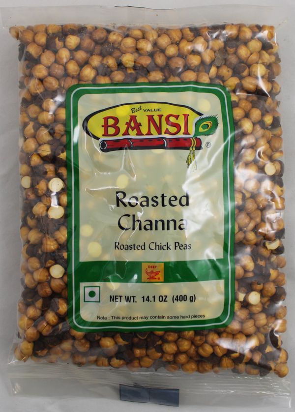 Wholesale Bansi Roasted Chana 14 oz- Bulk