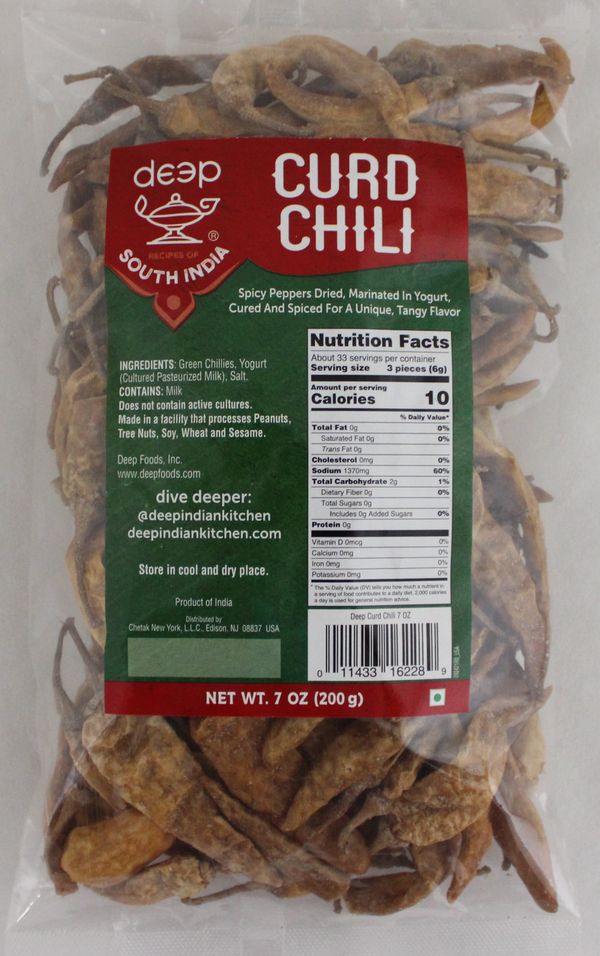 Wholesale Deep Curd Chili (White Chili) 7 Oz- Bulk