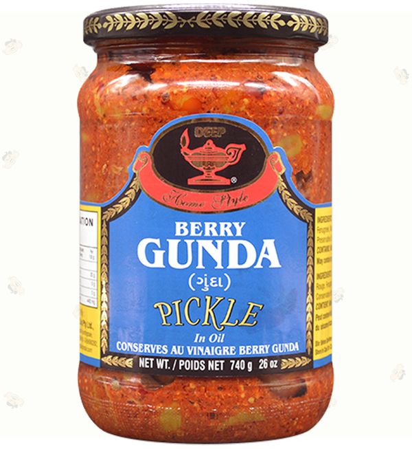 Wholesale Deep Berry Gunda Pickle 25.4 oz- Bulk