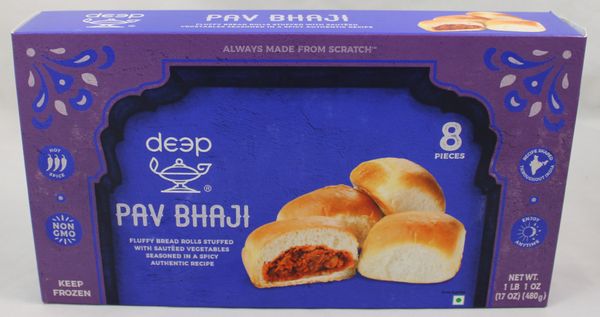 Wholesale Deep Pav Bhaji 8P 17 Oz- Bulk