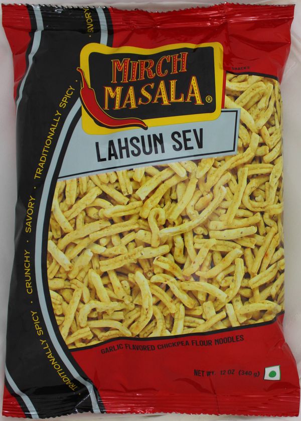 Wholesale Mirch Masala Lahsun Sev 12 oz- Bulk