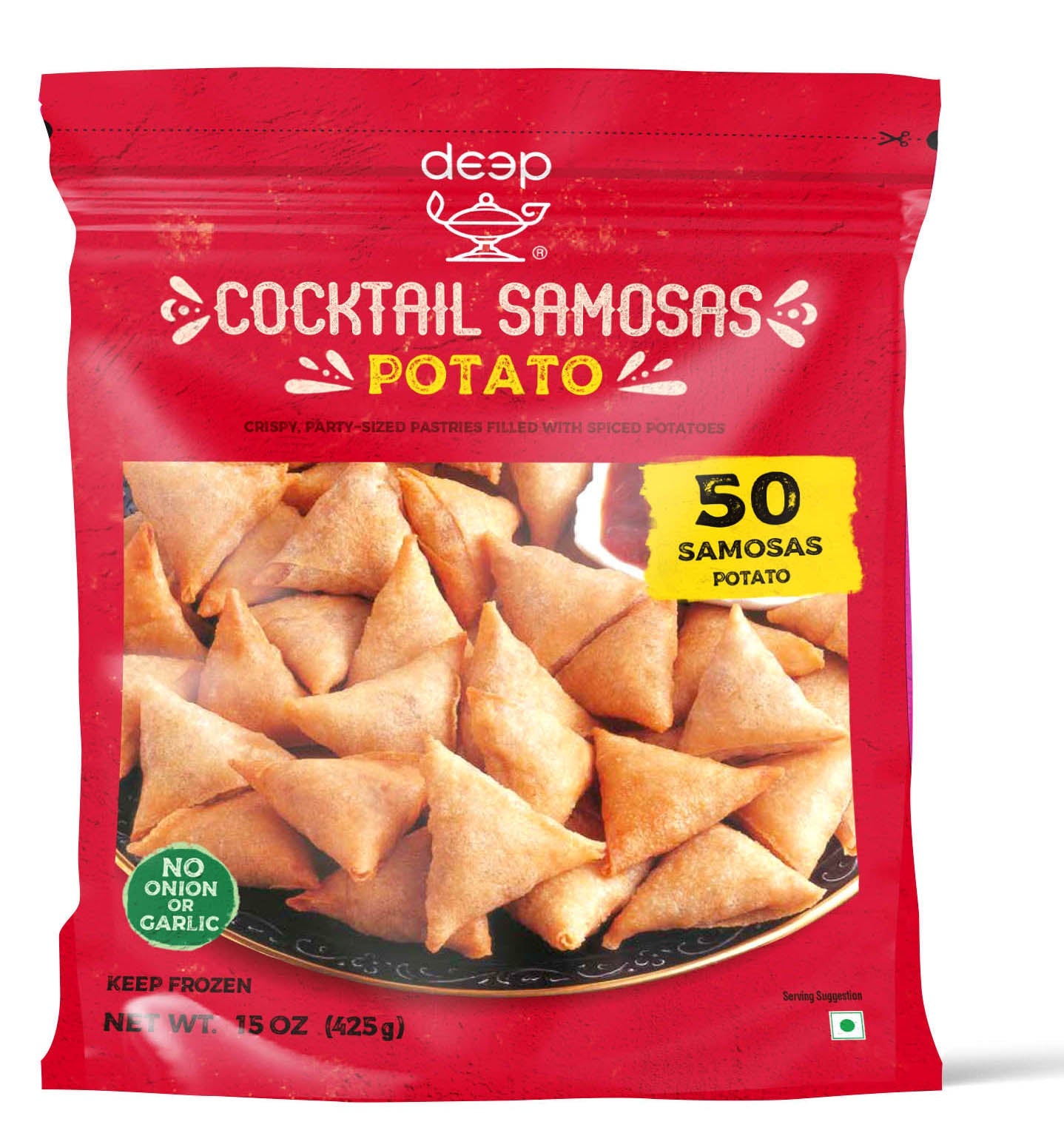 Deep Cocktail Potato Samosa 50p 15 oz