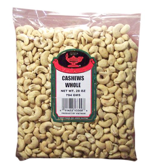 Wholesale Deep Cashew Whole 28 oz- Bulk