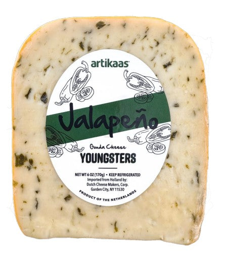 Wholesale Artikaas Jalapeno Gouda Cheese 6 oz- Bulk