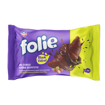 Folie Croissant Hazelnut Cream 100 Gram