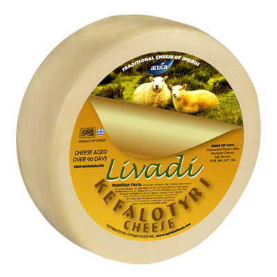 Livadi Kefalotyri Livadi Cheese 1 Wheel
