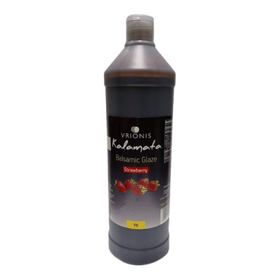 Vrionis Vinegar Balsamic Strawberry Glaze 1 Lt