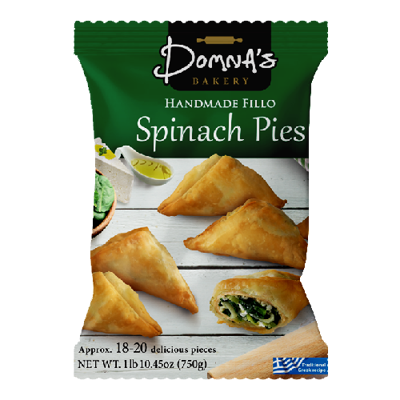 Domnas/A Spinach Mini Fillo Pies - 226007 750 G