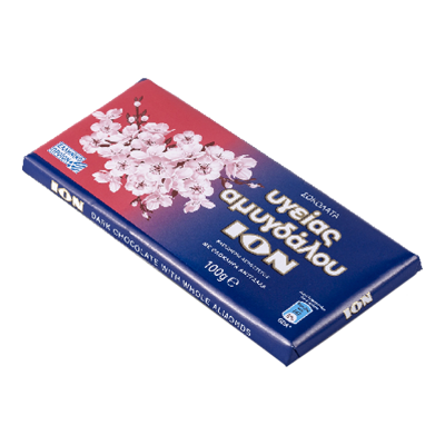 Wholesale Ion Chocolate Extra Dark W/Almonds 100 Gram- Bulk