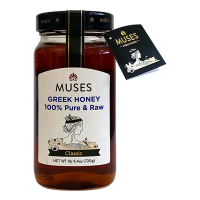 Wholesale Muses Honey Greek Classic 720 Gram- Bulk
