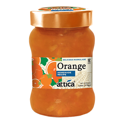 Wholesale Attica Marmelade Orange 370 Gram- Bulk