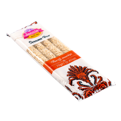 Jannis Pasteli Sesame Snacks 70 Gram