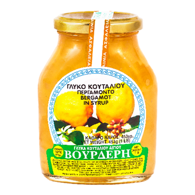 Vourderis Preserve Pergamotto 453 Gram