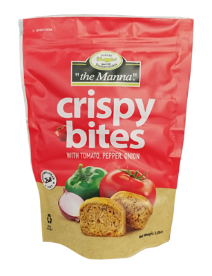 Wholesale Tsatsaronakis Crispy Bites W/Tomato&Pepper&Onion 110 Gram- Bulk