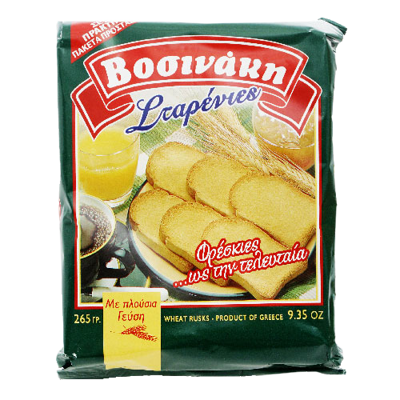 Vossinaki Toast Wheat (Green) 250 Gram