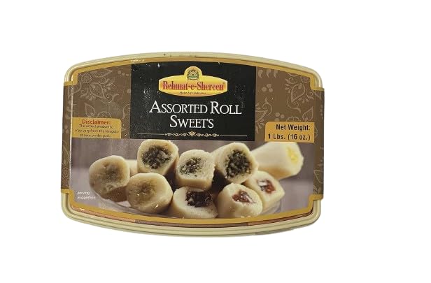 Wholesale Rehmat E Shereen Assorted Sweet Rolls 1lb- Bulk