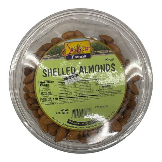 Wholesale Setton Farms Shelled Almonds 14 Oz Tub- Bulk