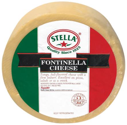 Wholesale Stella Fontinella Cheese LV 20 lb- Bulk