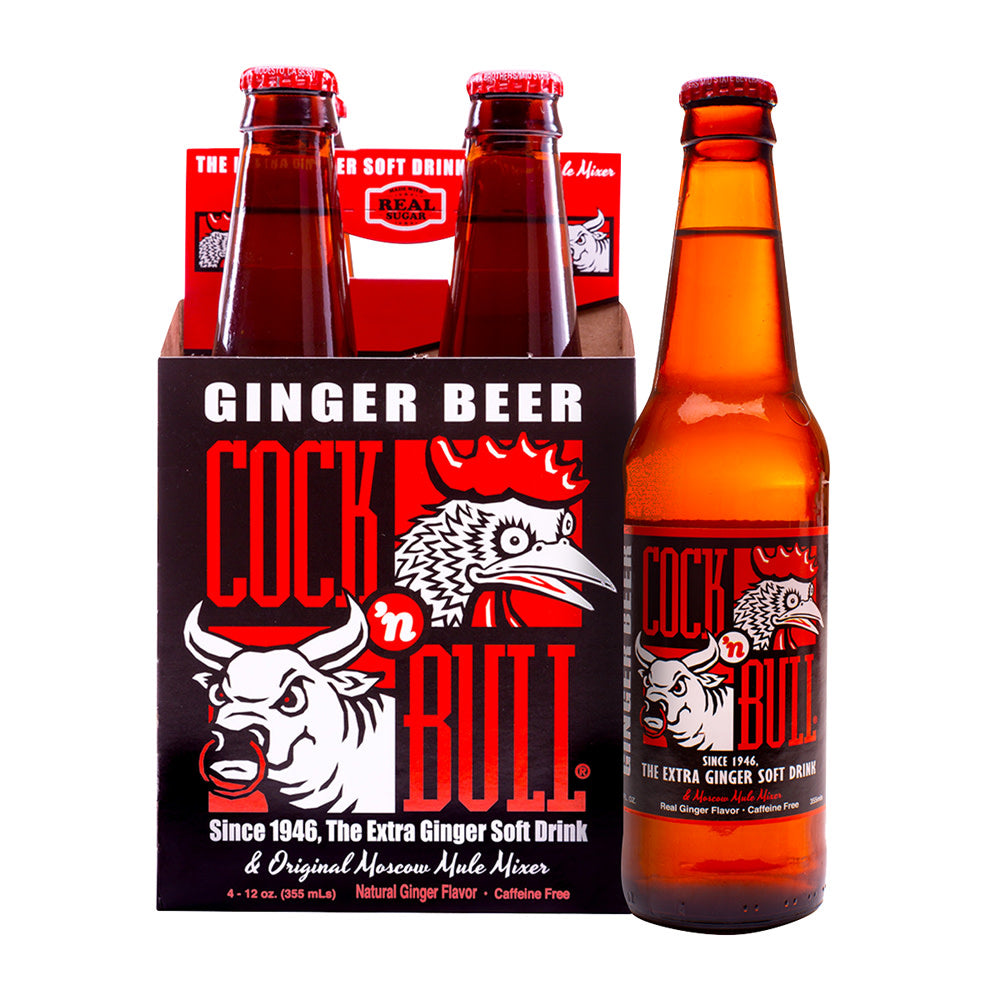 Wholesale Cock N Bull Ginger Beer 4 Pack 12 Oz Bottle- Bulk