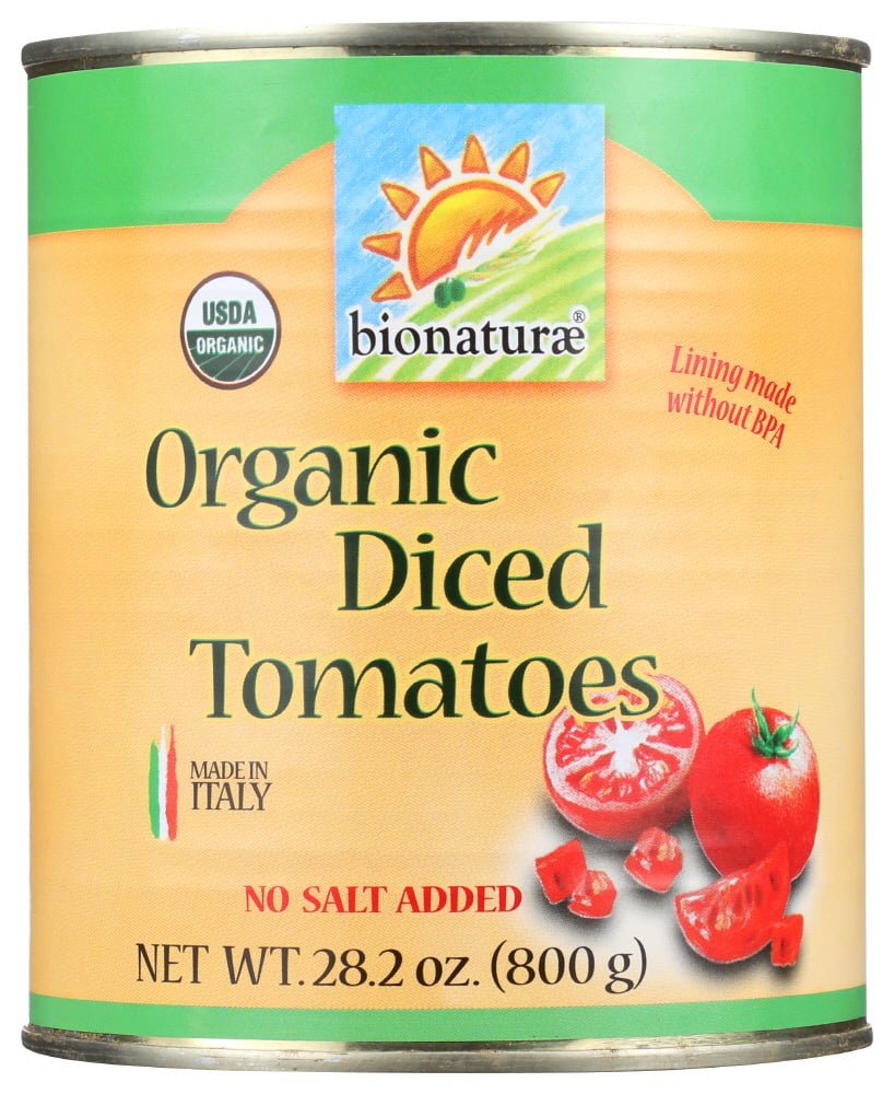 Bionaturae Tomatoes Organic Diced 28.2 oz Bag
