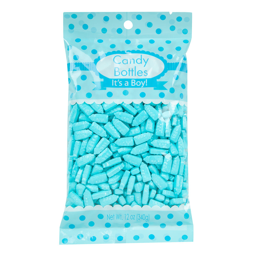 Wholesale Blue Bottle Hard Candy 12 Oz Peg Bag- Bulk