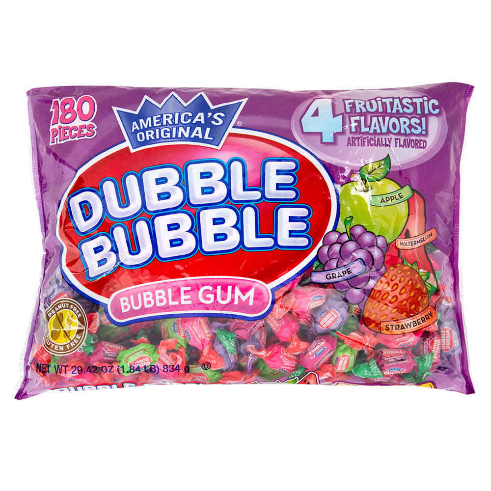 Wholesale Dubble Bubble 4 Flavor Twist 29.42 Oz- Bulk