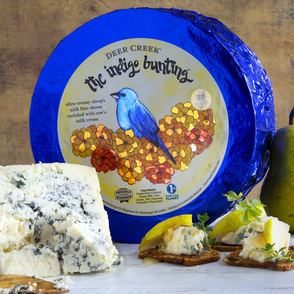Wholesale Deer Creek Indigo Bunting Cheese 6 lb- Bulk