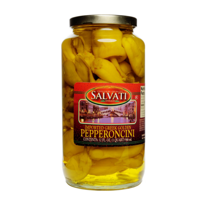 Wholesale Salvati Pepperoncini 32 oz- Bulk