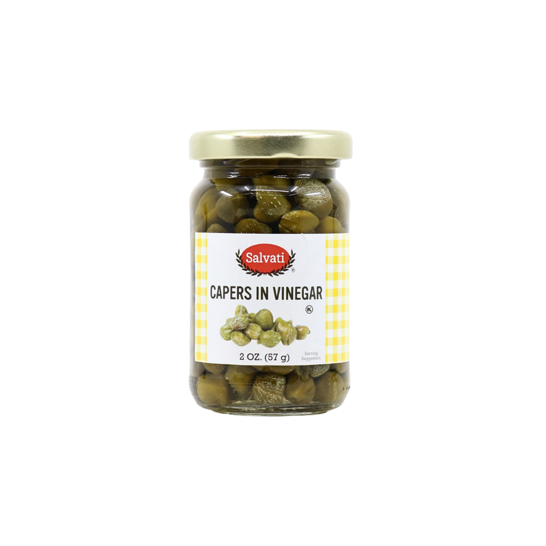 Wholesale Salvati Capers in Vinegar 2 oz- Bulk