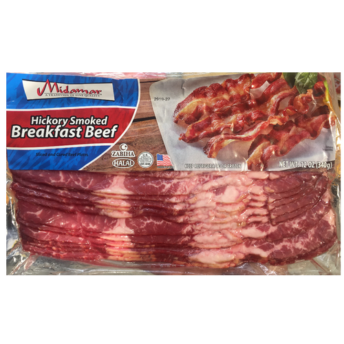 Wholesale Midamar Breakfast Beef Sliced 12oz- Bulk