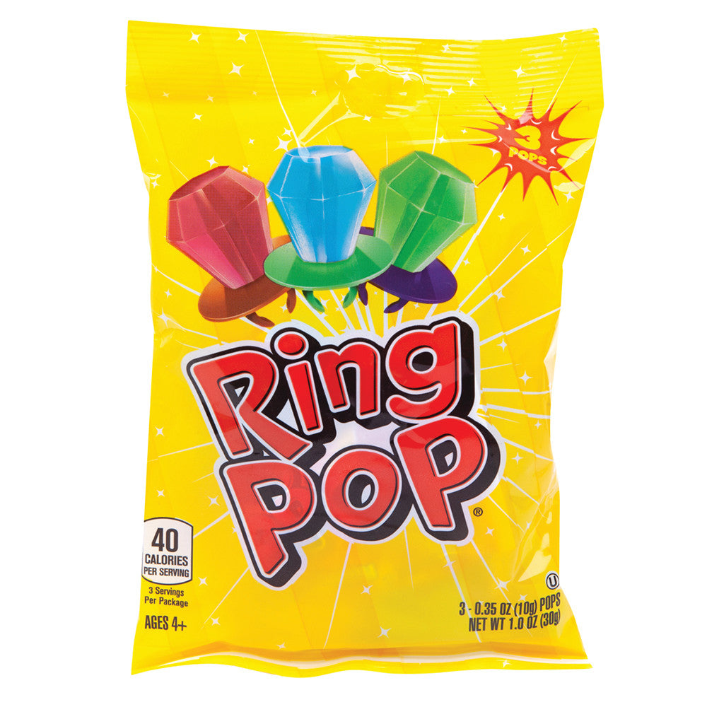 Wholesale Ring Pop .75 Oz 3 Pack- Bulk