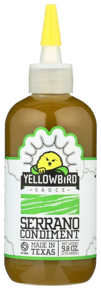 Yellowbird Serrano Condiment 9.8 Oz