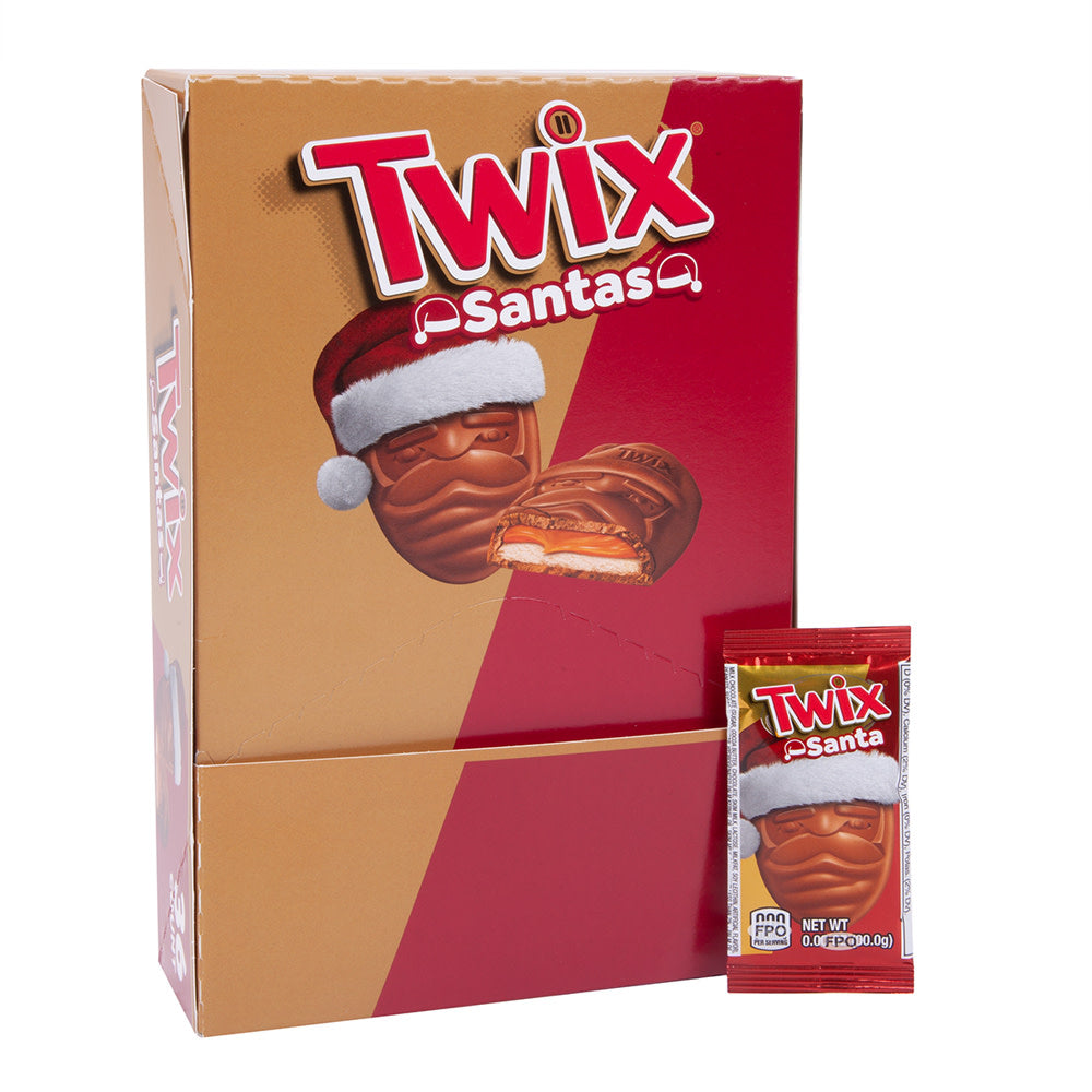 Wholesale Twix Santa 1.06 Oz Box- Bulk