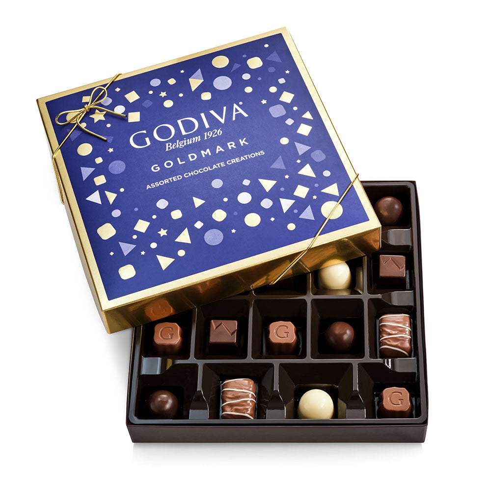 Wholesale Godiva Goldmark 18 Piece Chocolate Gift Box 7.7 Oz- Bulk