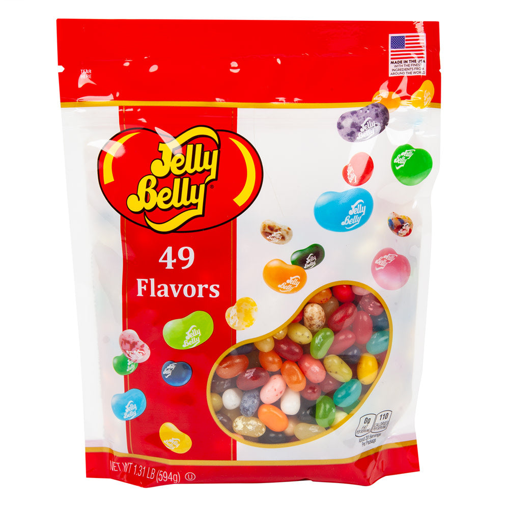 Wholesale Jelly Belly Assorted 1.31 Lb Pouch- Bulk