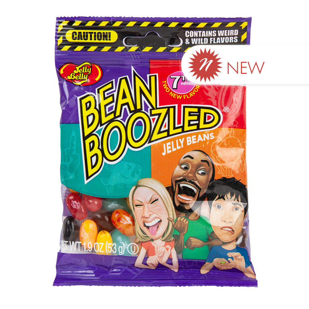 Wholesale Jelly Belly Beanboozled 7Th Edition 1.9 Oz Peg Bag- Bulk