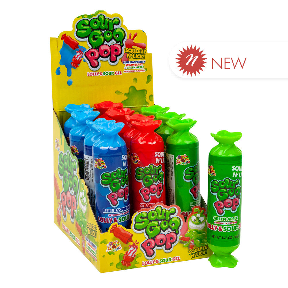 Wholesale Sour Goo Pop - 1.76Oz- Bulk
