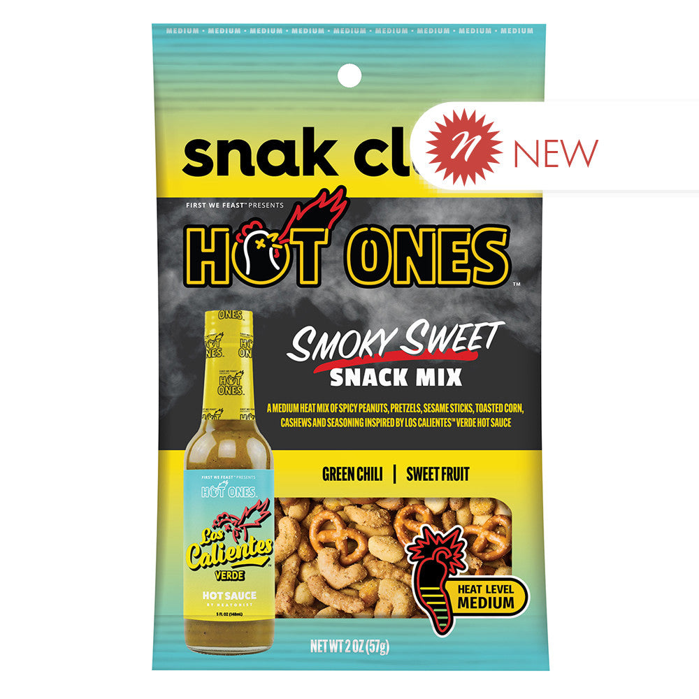 Wholesale Snak Club - Hot Ones - Smoky Sweet Snack Mix- Bulk