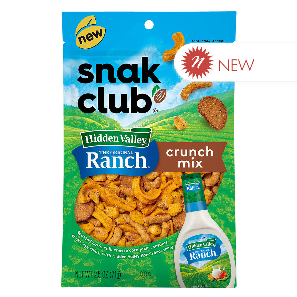 Wholesale Snak Club - Hidden Valley Ranch - Crunch Mix- Bulk