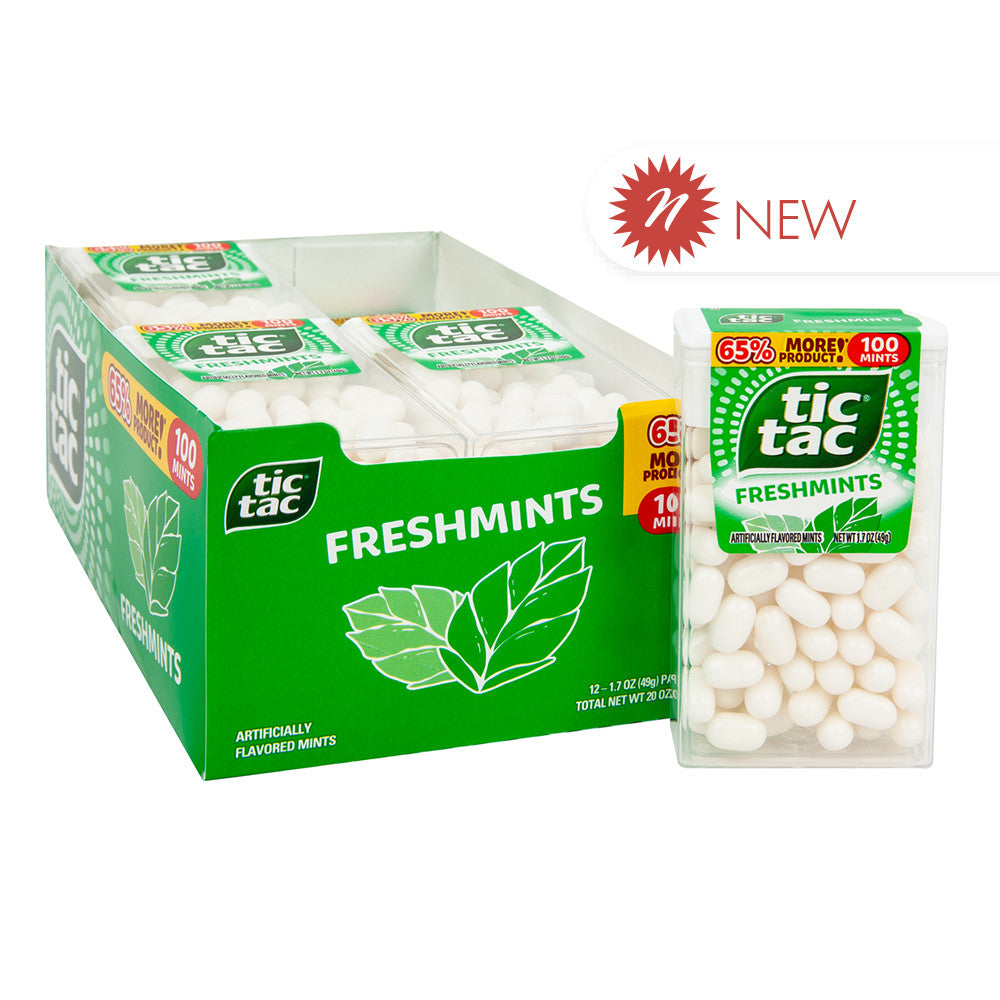 Wholesale Tic Tac Freshmints 1.14 Oz- Bulk