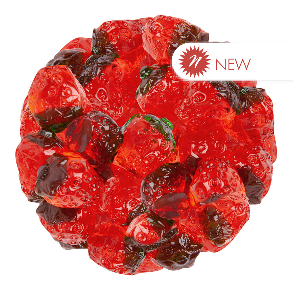 Wholesale Müttenberg Candy - Gummy Strawberries - 3D- Bulk