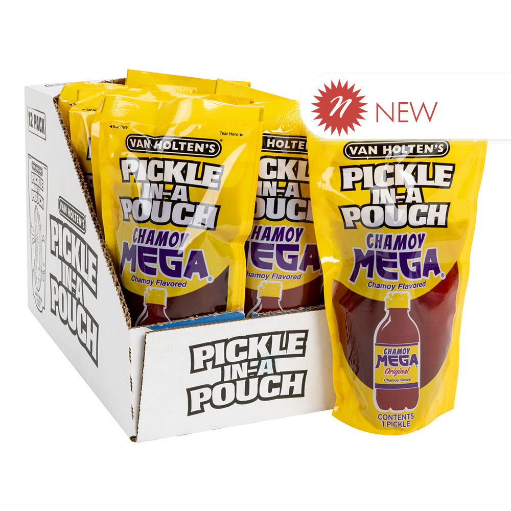 Wholesale Van Holten'S Mega Chamoy Pickle In A Pouch- Bulk